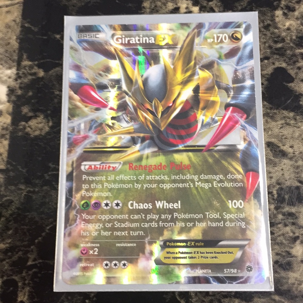 Giratina Ex 57/98 very good condition